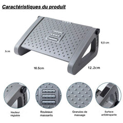 ZenOttoman™ – Repose-Jambes & Tabouret Minimaliste pour Confort à Domicile