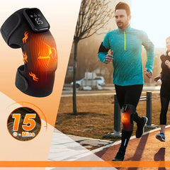 ZenKnee Pro™ – Genouillère Chauffante & Vibrante 5 Niveaux (Rechargeable)