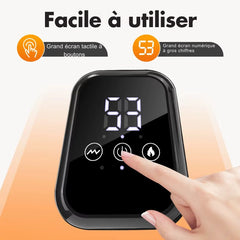 ZenKnee Pro™ – Genouillère Chauffante & Vibrante 5 Niveaux (Rechargeable)