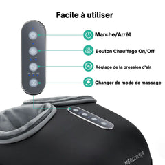 ZenShiatsu™ – Masseur Plantaire 3D Intensif Chauffant