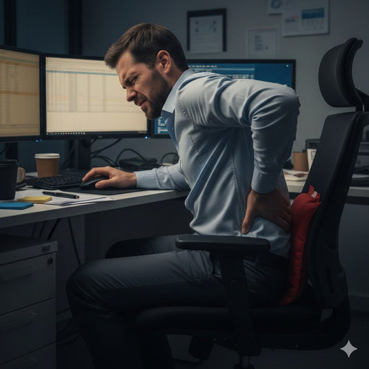 .	Pourquoi votre chaise de bureau peut être la cause de vos douleurs lombaires