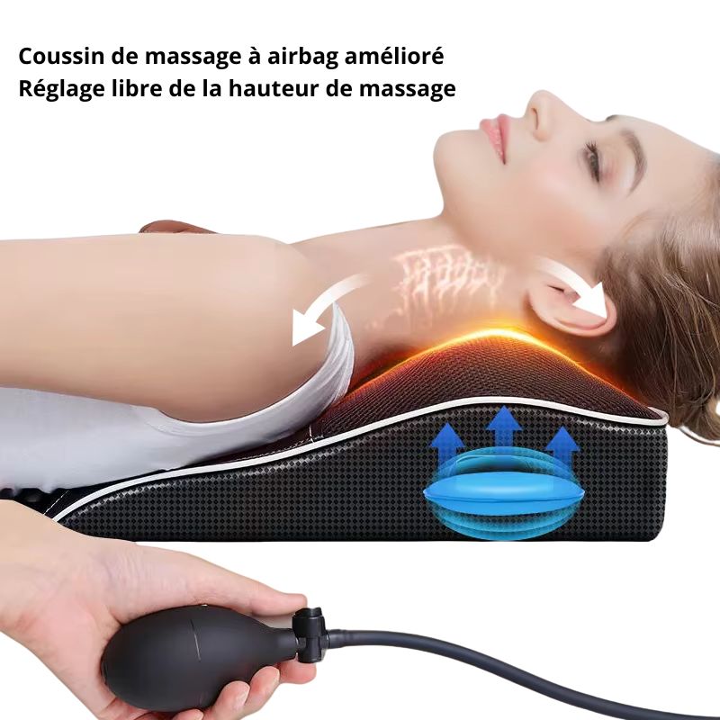 ZenGift™ – Coussin de massage relaxant multi-usage en coton premium