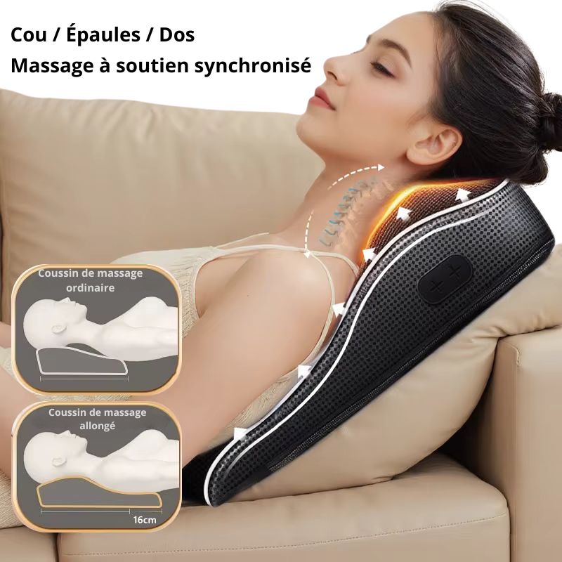 ZenGift™ – Coussin de massage relaxant multi-usage en coton premium