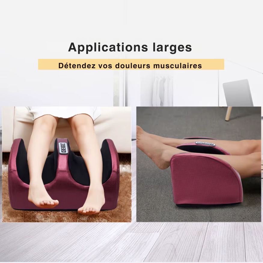 ZenLeg™ – Masseur Shiatsu Électrique Chauffant
