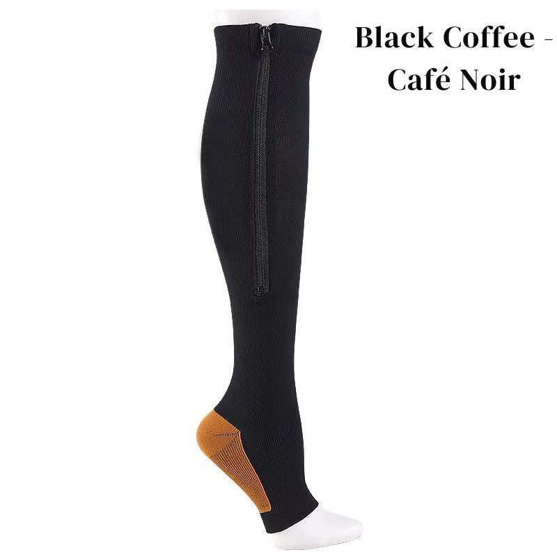 CircuPress™ – Chaussettes de Compression Graduée (20–30 mmHg)