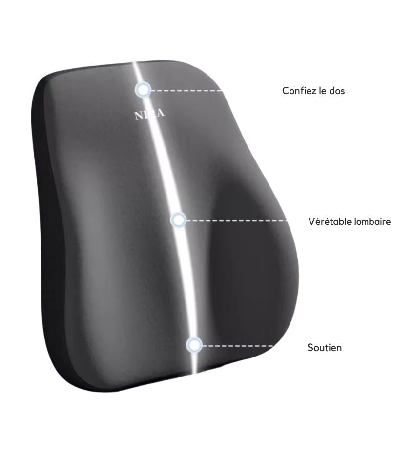 ZenNature™ – Coussin ergonomique en fibres naturelles