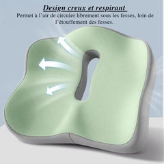 ZenCush™ – Coussin d’assise ergonomique en mousse mémoire