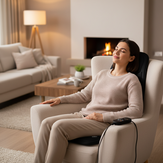 ZenVibe™ – Tapis massant chauffant corps complet