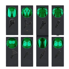 ZenPulse™ – Pistolet de Massage 8 Têtes | Relaxation & Récupération