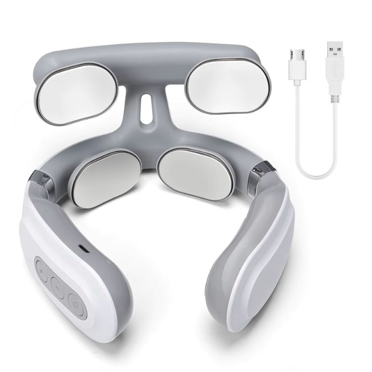 ZenShiatsu™ – Masseur cervical 4D chauffant sans fil