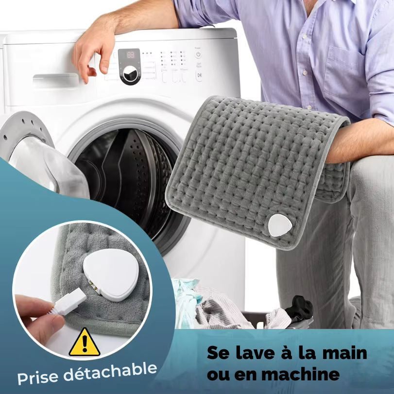 ZenWarm™ – Coussin chauffant multifonction en micro-velours