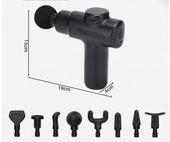 ZenPulse™ – Pistolet de Massage 8 Têtes | Relaxation & Récupération