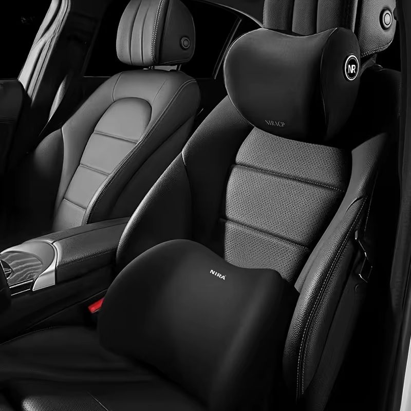 ZenDuo™ – Set ergonomique appui-tête & coussin lombaire