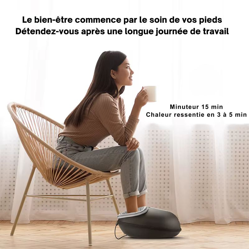 ZenShiatsu™ – Masseur Plantaire 3D Intensif Chauffant