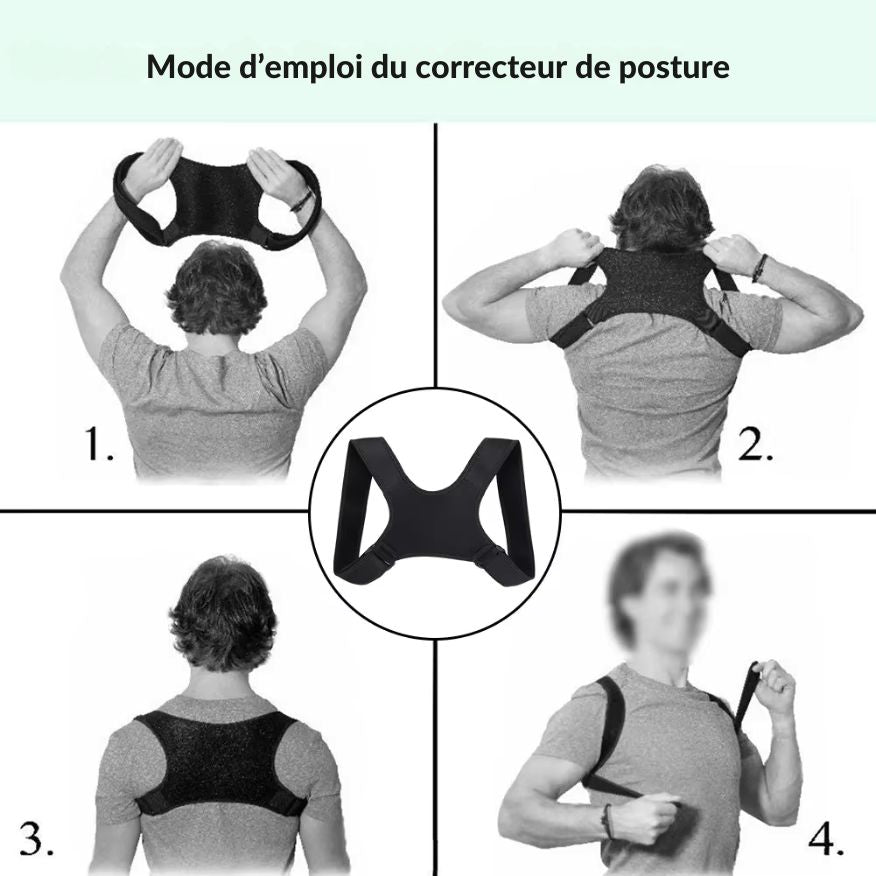 ZenSupport™ – Ceinture correctrice de posture néoprène