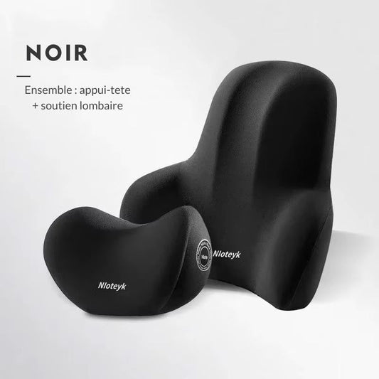 ZenSoft™ – Coussin lombaire ergonomique à mémoire de forme | Soutien doux & rebond instantané