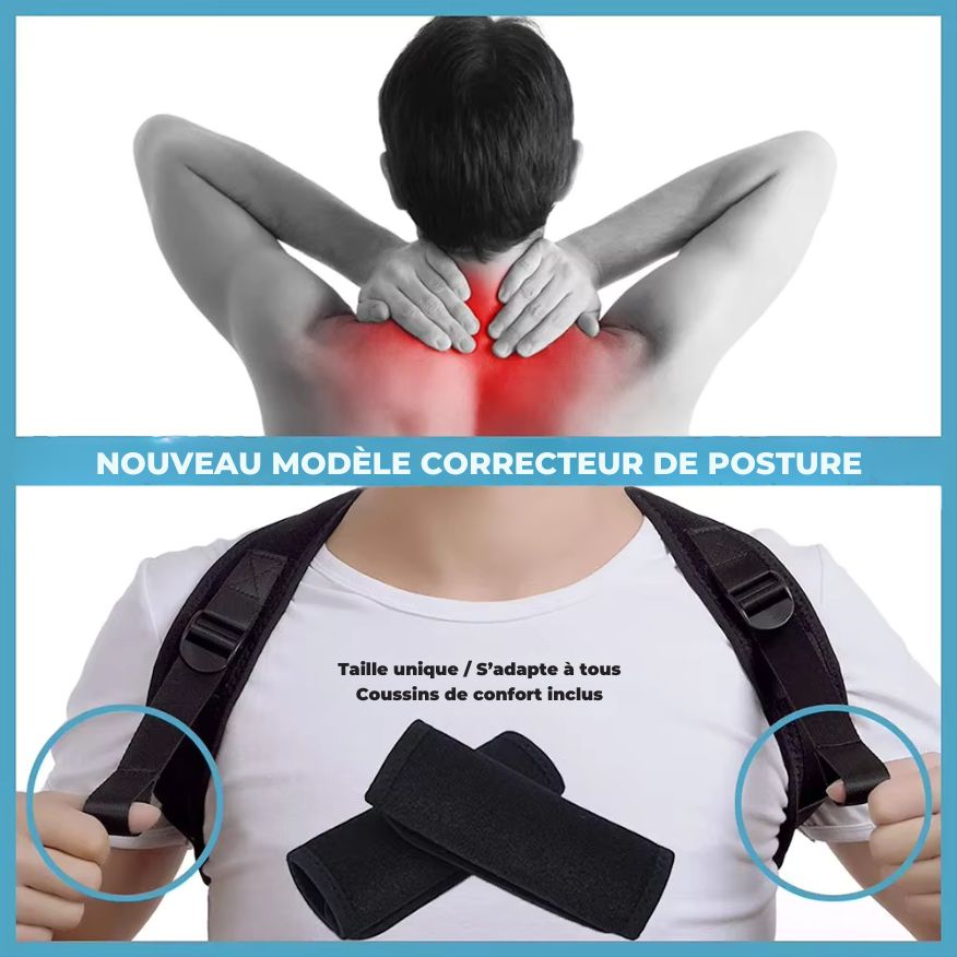 ZenSupport™ – Ceinture correctrice de posture néoprène