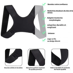 ZenSupport™ – Ceinture correctrice de posture néoprène