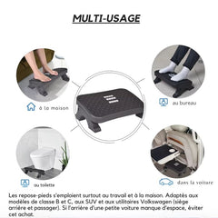 ZenFoot Rest™ – Repose-Pieds Ergonomique Sous Bureau (Confort & Posture)